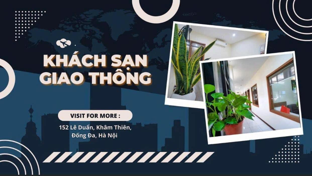 Khach San Giao Thong Hotel Hanoi Exterior photo